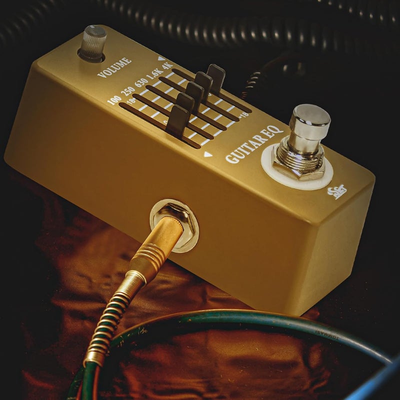 ISET Analog Equalizer Pedal EQ Pedal For Electric Guitar And Acoustic Guitar With True Bypass - Image 3